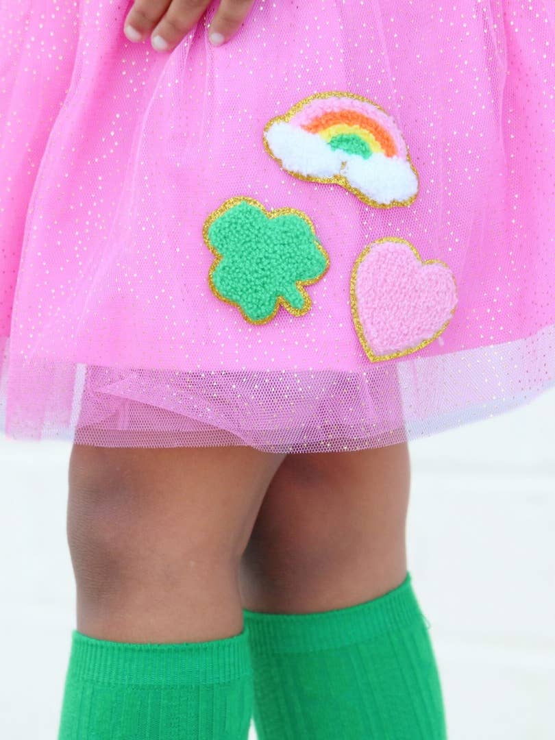 Lucky Patch St. Patrick's Day Tutu - Kids Dress Up Skirt