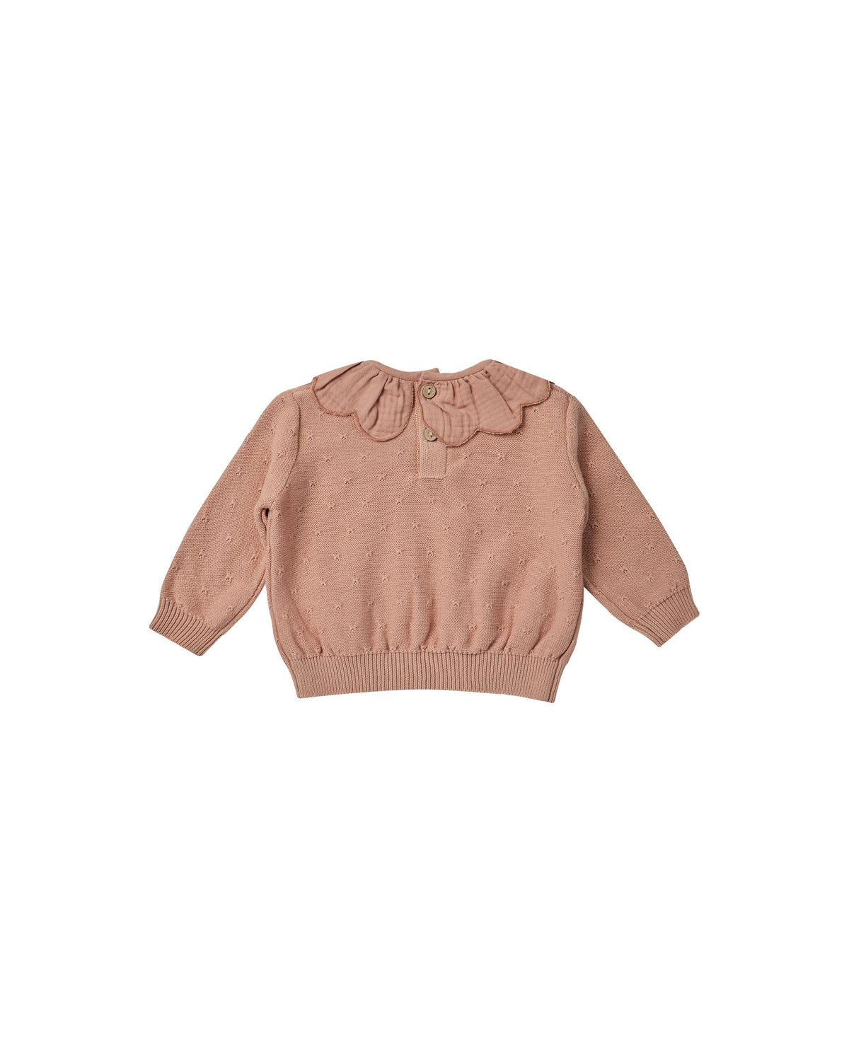 Petal Knit Sweater - Rose