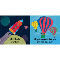 Rápido y lento / Fast and Slow Book Bilingual Spanish Board Book