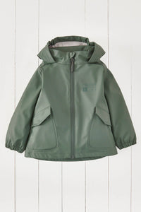 Khaki Kids Waterproof Rain Jacket