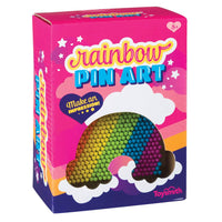 Colorful Rainbow Pin Art, Girls Boys, Room Decor Desk Toy