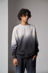 Adult Ombre Elevated Crewneck - Black