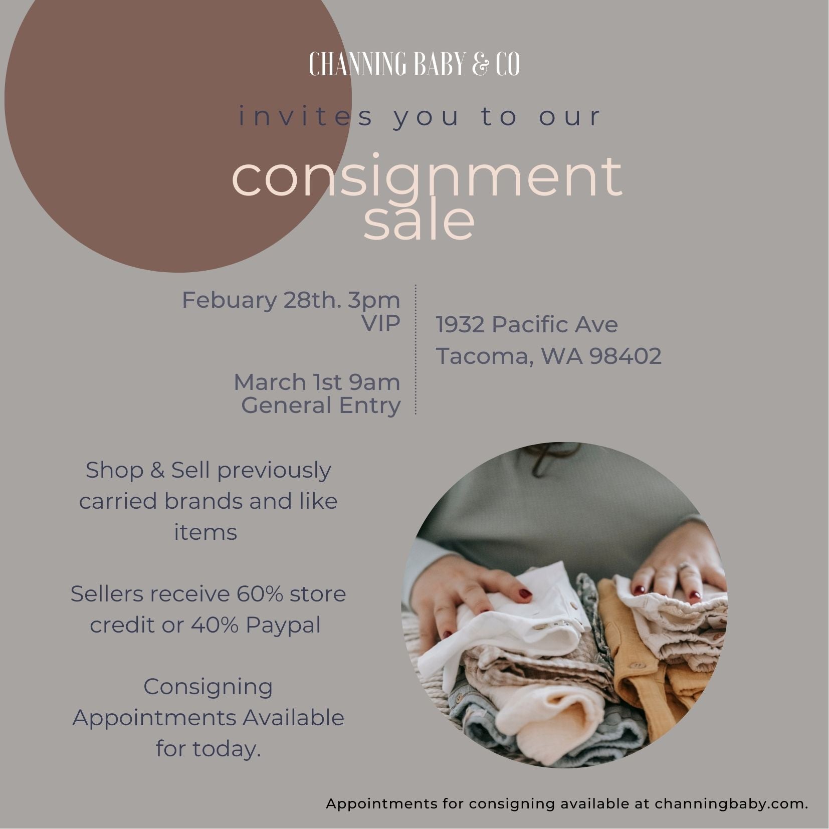 Consignment Appointments