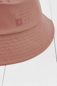 Rose PU Kids Bucket Hat