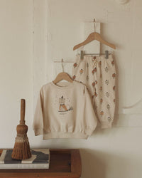 RELAXED FLEECE SWEATSHIRT || MAGIC