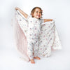 Once Upon A Time Bamboo Short Sleeve Kids Pajama Pant Set - Two Piece