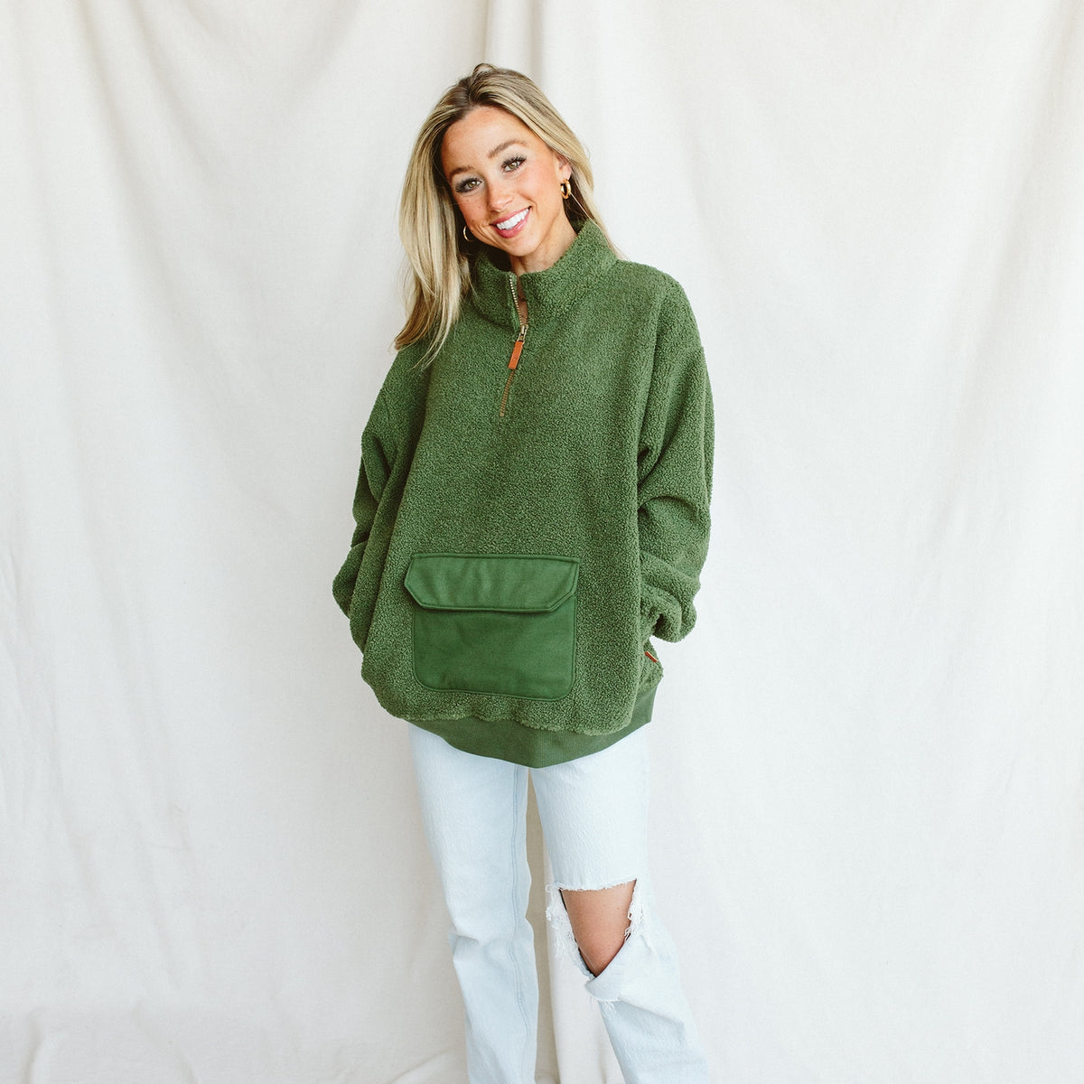 Adult Sherpa Pullover