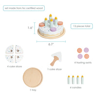 Celebration Wooden Cake Set