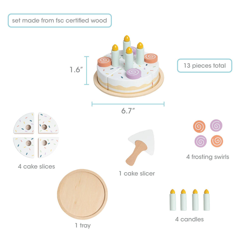 Celebration Wooden Cake Set