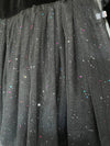 Girls Christmas Dress - Girls Black Velvet Holiday Dress