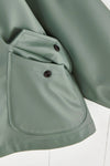 Khaki Kids Waterproof Rain Jacket