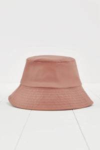 Rose PU Kids Bucket Hat