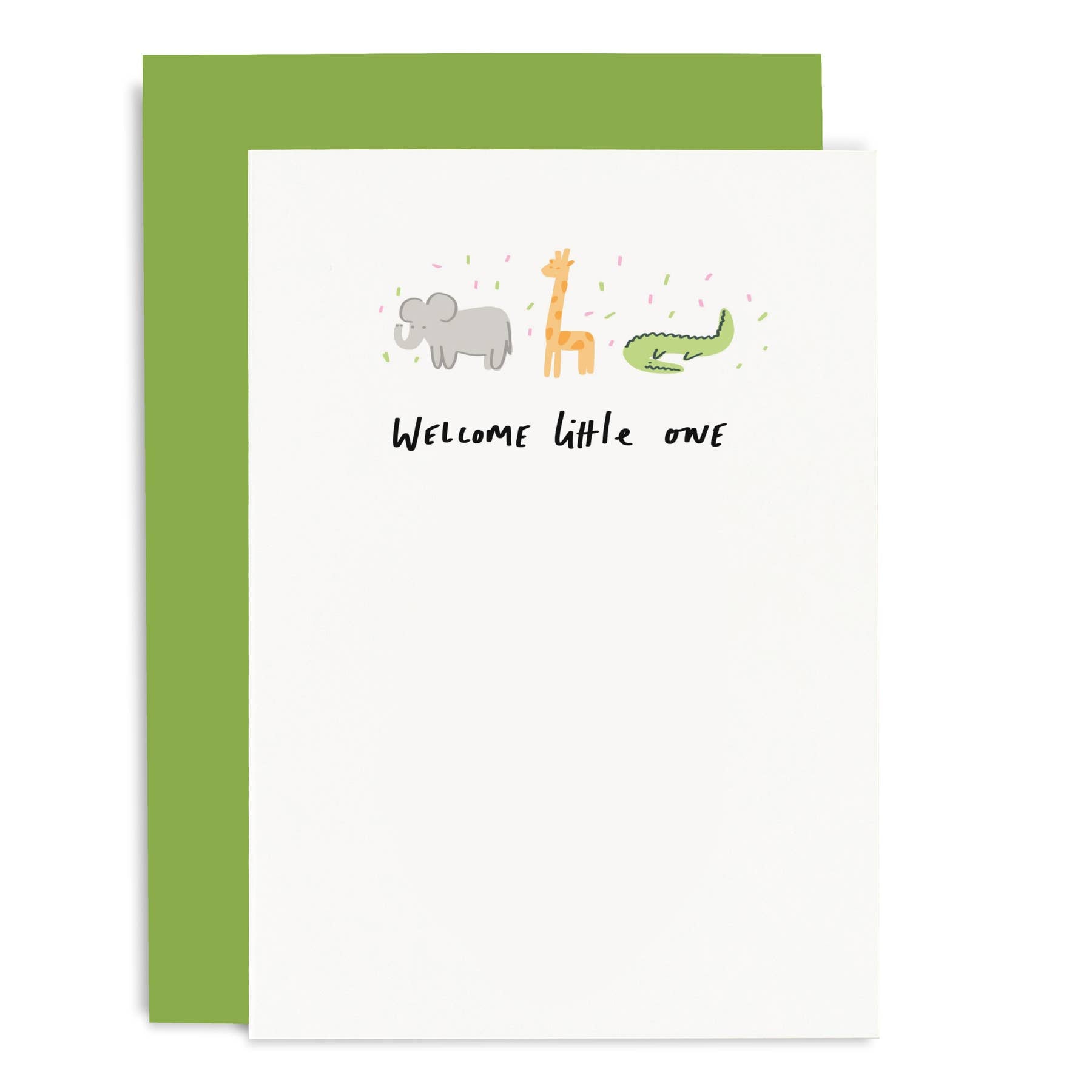 Welcome Little One Greeting Card - New Baby Card