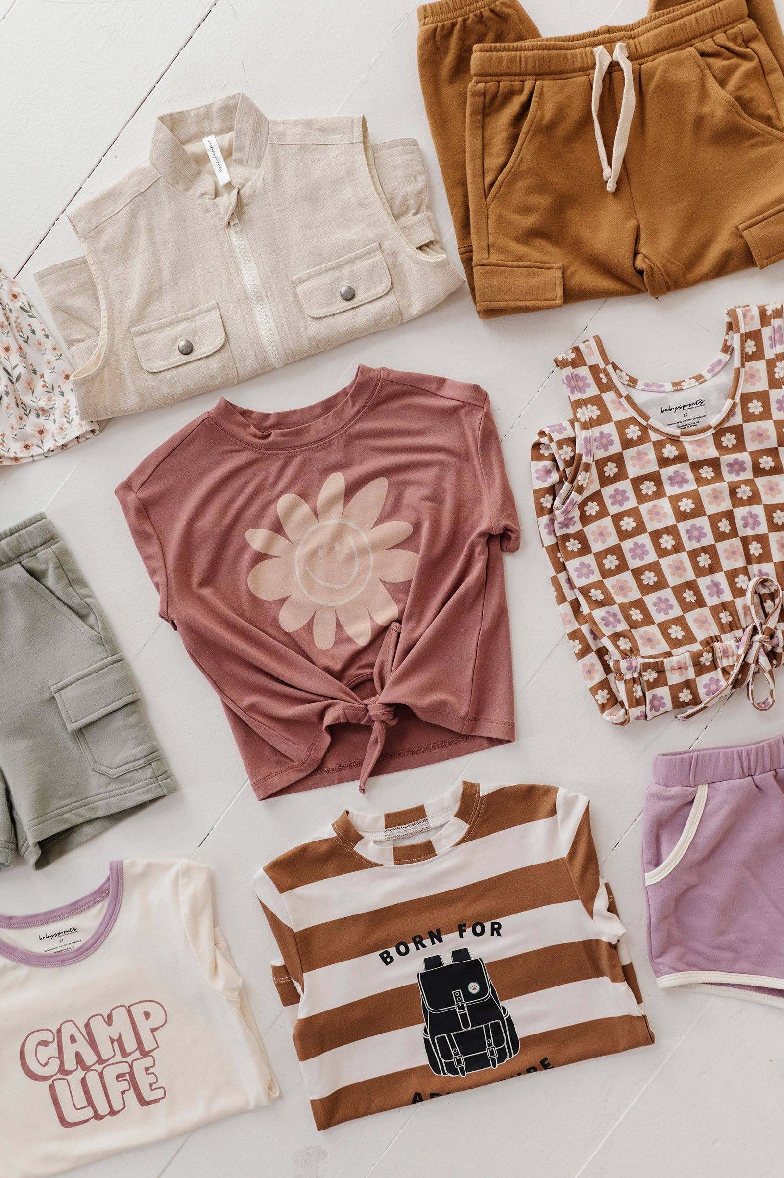 Boy's Short Sleeve Tee Bamboo-Born for Adventure