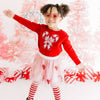 Candy Cane Cutie Sequin Christmas Tutu - Dress Up Skirt