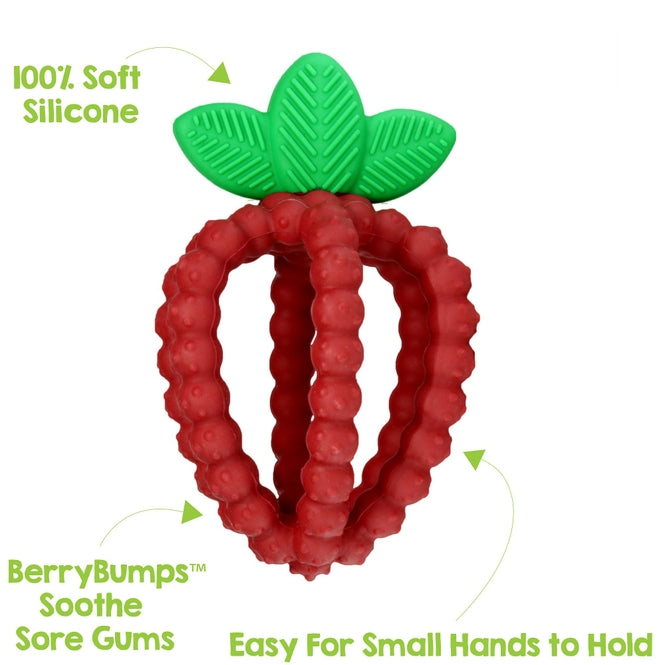 Razberry Bites Teething Toy