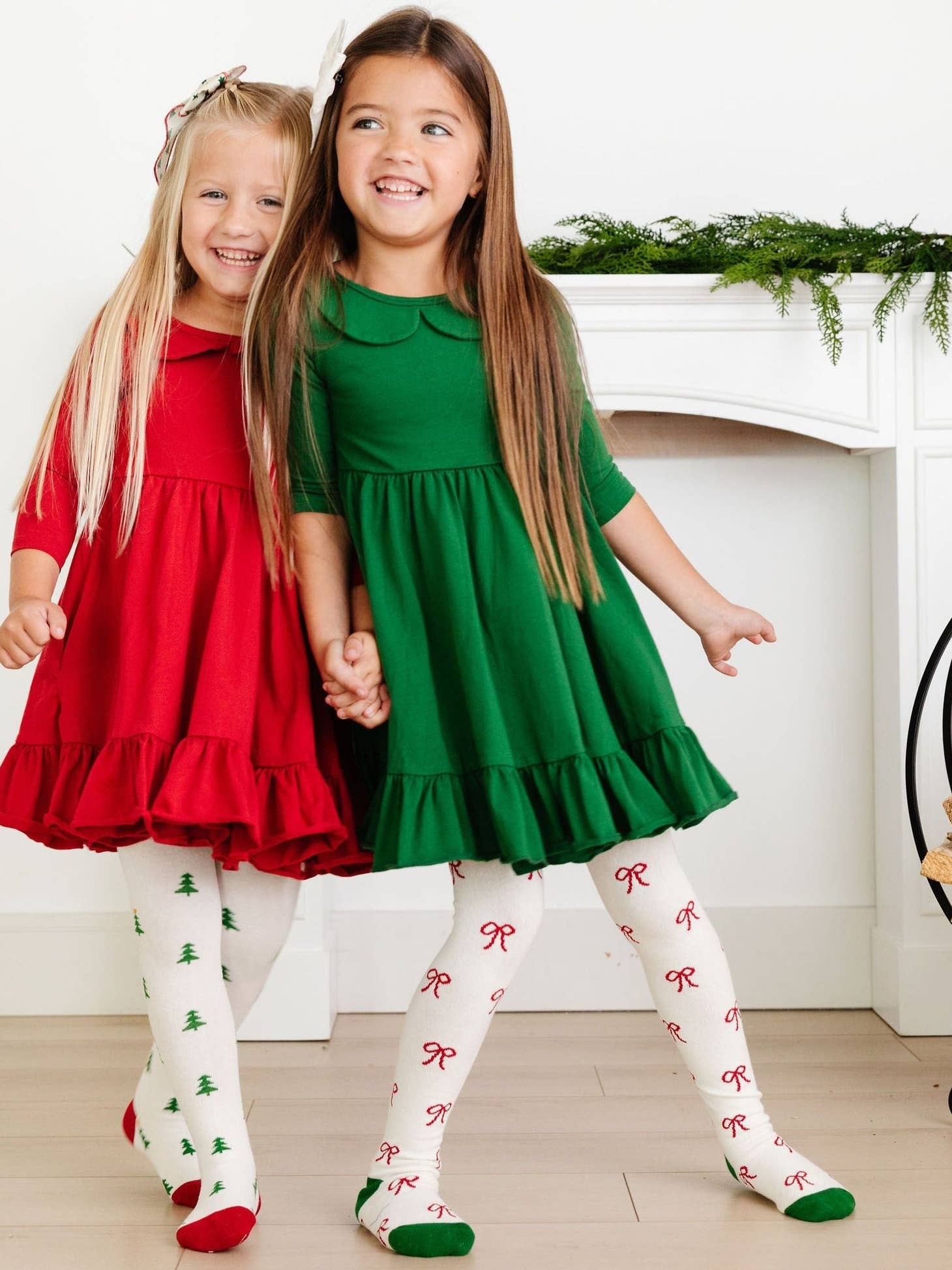 Toddler christmas outlet tights