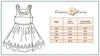 Kids Denim Ruffle Intricate Lace Spring Summer Dress
