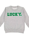 Lucky Boy Patch St. Patrick's Day Kids Sweatshirt