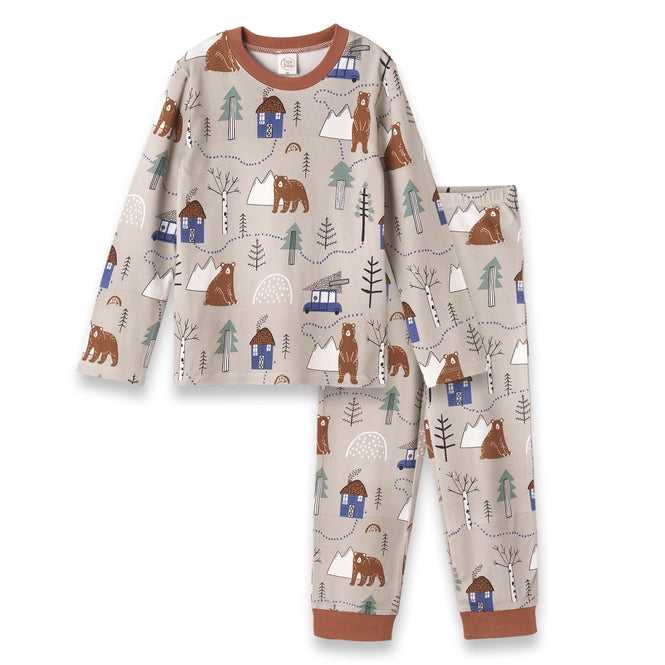 Into the Wild Kid'S Bamboo Pajama Set