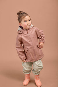 Rose Kids Waterproof Rain Jacket