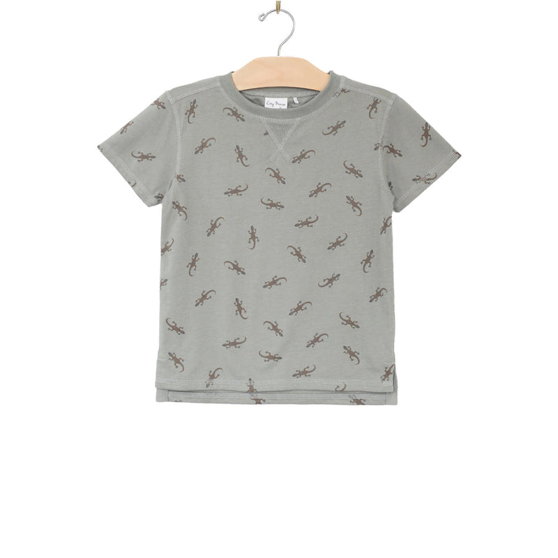 Whistle Patch Tee - Salamander Pond