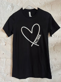 I Heart Tacoma Adult Tee