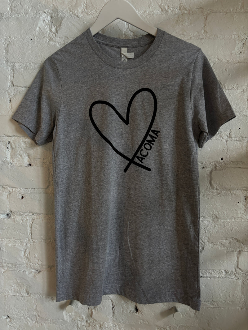 I Heart Tacoma Adult Tee