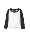 Imperfect Long Sleeve Baseball Tee - Black