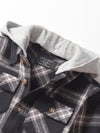 Hooded Flannel - Black