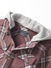 Hooded Flannel - Huckleberry