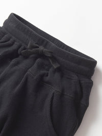 Ribbed Jogger - Black