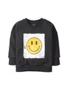 Smiley Elevated Crewneck - Black