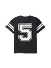 Varsity B-Day Elevated Tees - Black