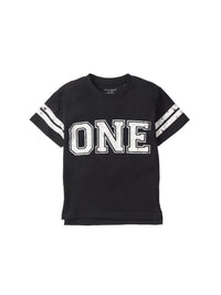 Varsity B-Day Elevated Tees - Black