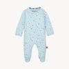 honey hill organic cotton magnetic parent favorite footie