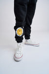 Smiley Elevated Sweatpant - Black