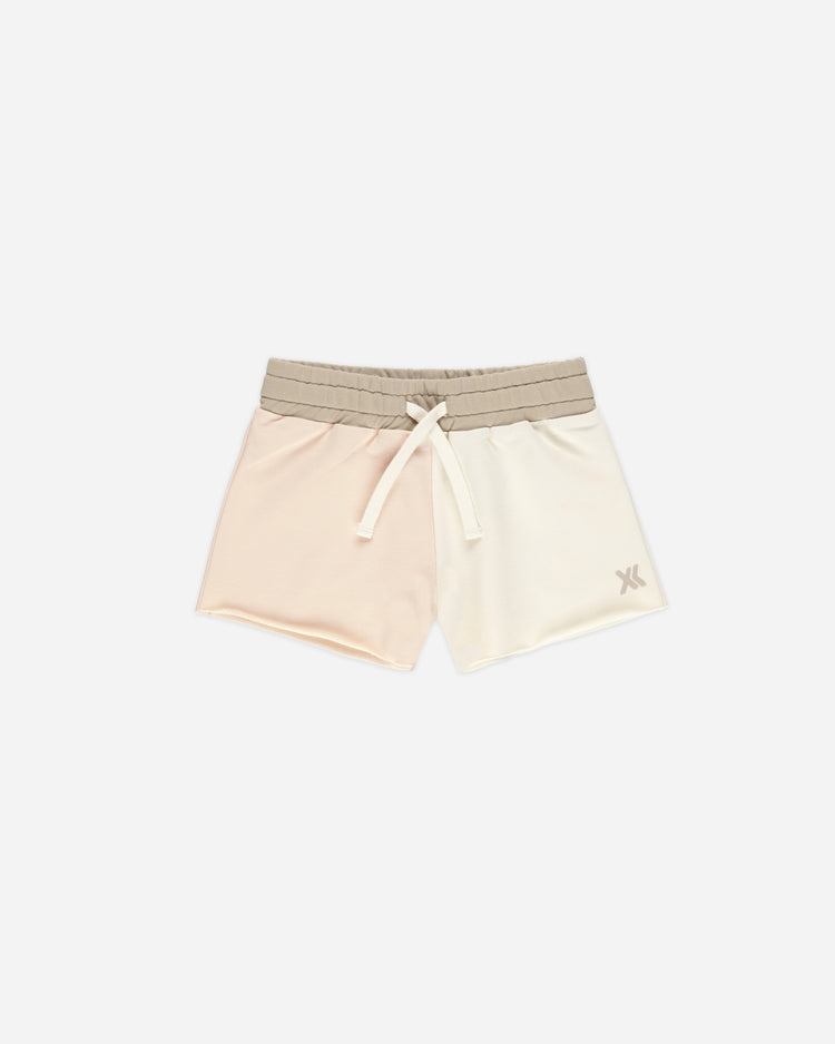 SWEAT SHORT | SHELL COLOR BLOCK