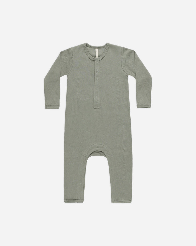 RIBBED BABY JUMPSUIT || BASIL