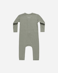 RIBBED BABY JUMPSUIT || BASIL