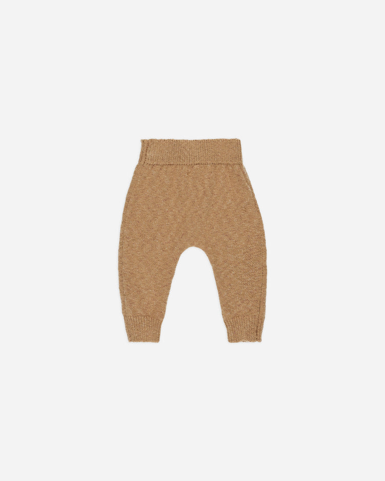 KNIT PANT || SPECKLED GOLDEN