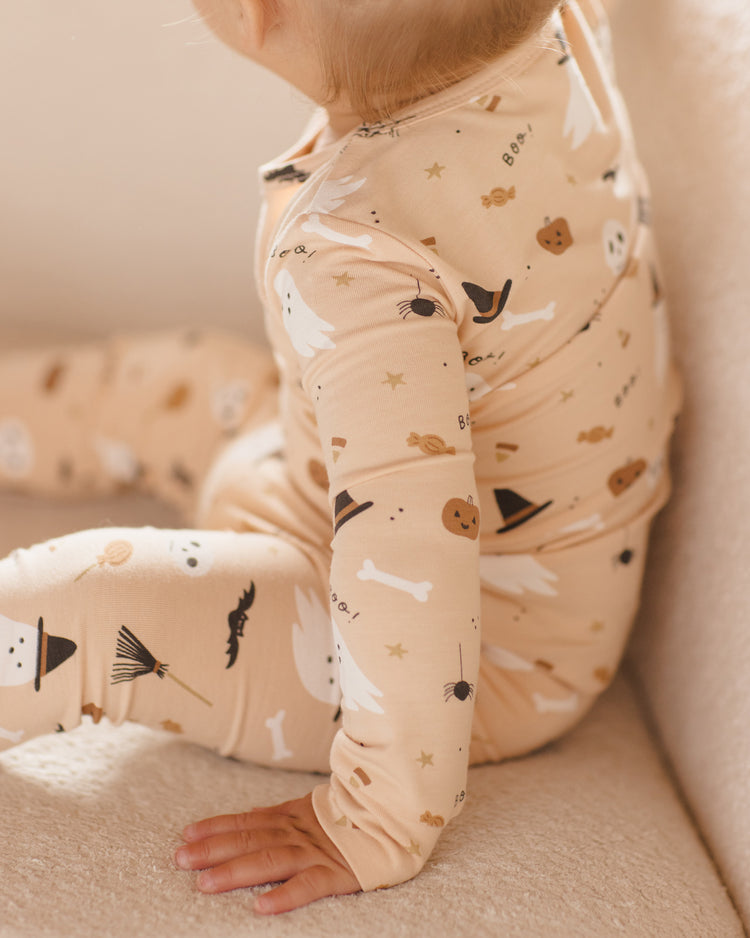 BAMBOO PAJAMA SET || HALLOWEEN