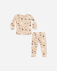 BAMBOO PAJAMA SET || HALLOWEEN