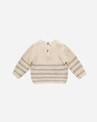 REX SWEATER || FOG STRIPE