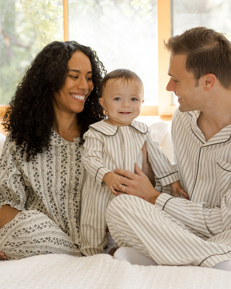 MEN'S PAJAMA PANT | FOREST PINSTRIPE