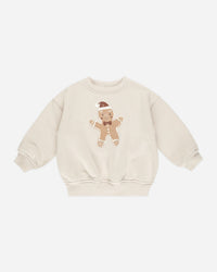 RELAXED SWEATSHIRT || GINGERBREAD