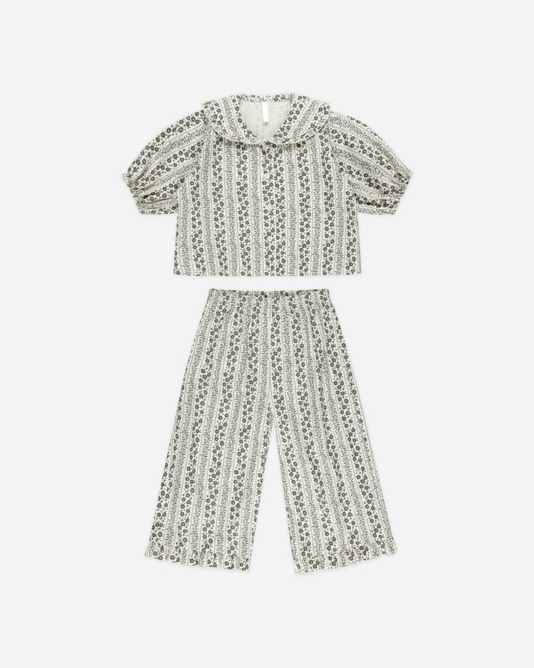 RUFFLE PAJAMAS || VINES