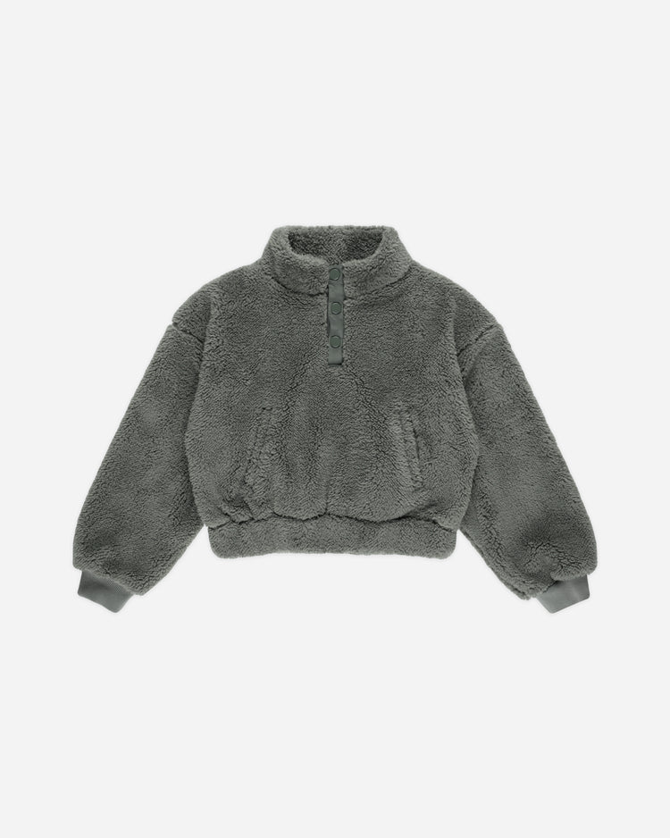 QUARTER-ZIP PULLOVER || FOREST