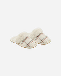 Slippers || Holiday Plaid