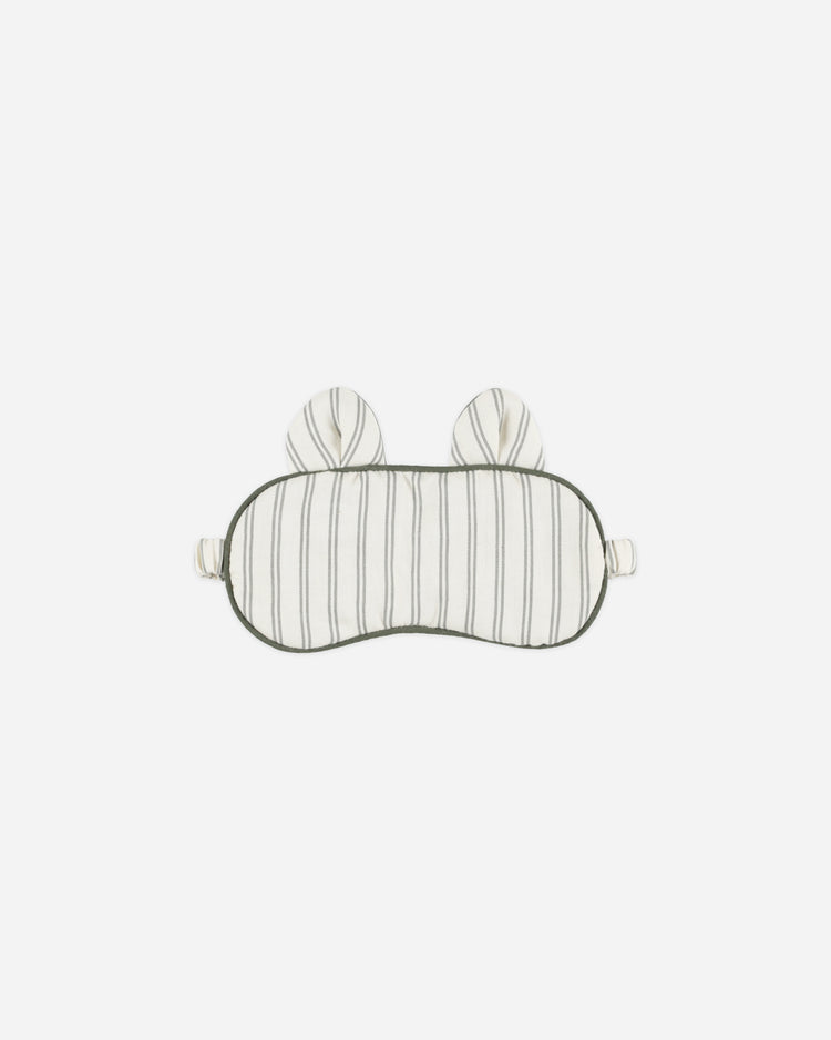 SLEEP MASK || FOREST PINSTRIPE